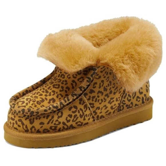 Aerosoles Girl's Mini Alaksa Toasty Boot Size 1 LEOPARD - Picture 1 of 6